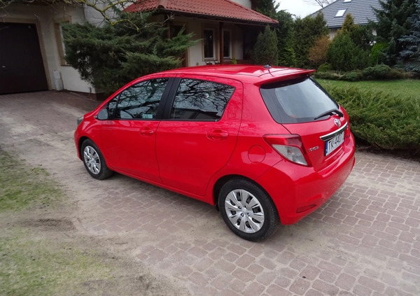 Toyota Yaris cena 27900 przebieg: 148040, rok produkcji 2012 z Ciechanowiec małe 277